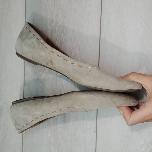 Frye Womens Kiki Stich Comfort Suede Ballet Flats Loafer shoes sz 9M - Picture 6 of 10